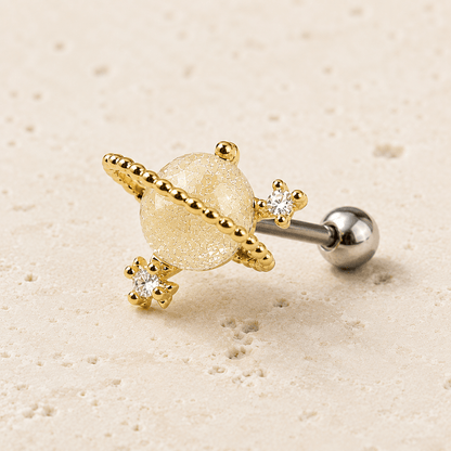 Gold Plated Golden Galaxy Cartilage Earring