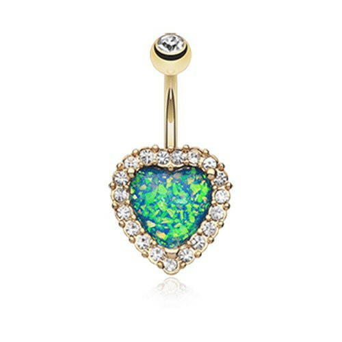 Golden Opal Essentia Belly Button Ring Navel Ring Impulse Piercings