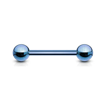 Titanium IP Barbell Over 316L Stainless Steel Barbell Skin Metals