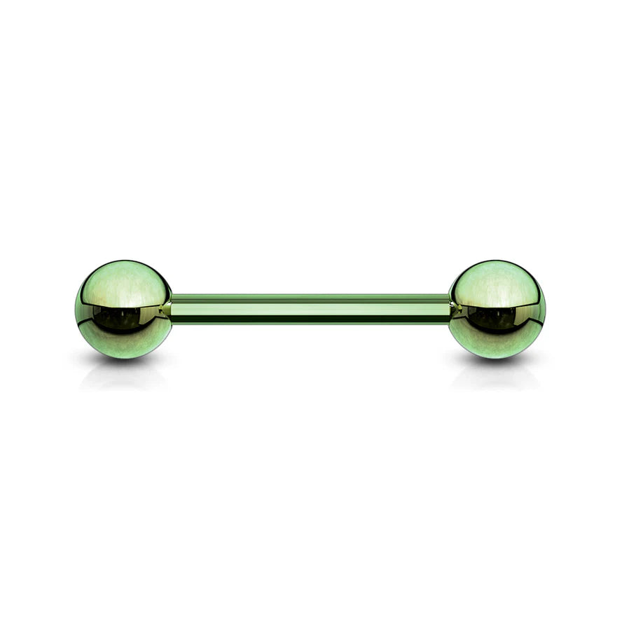 Titanium IP Barbell Over 316L Stainless Steel Barbell Skin Metals