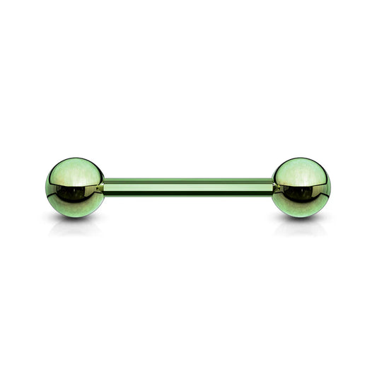 Titanium IP Barbell Over 316L Stainless Steel Barbell Skin Metals