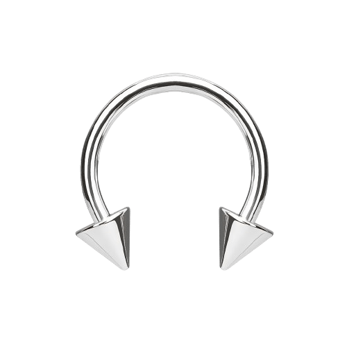 Implant Grade Titanium Externally Threaded Spike Horseshoe Horseshoe Skin Metals