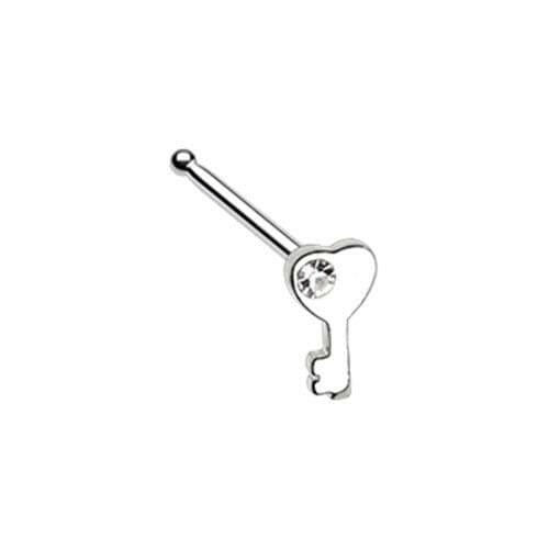 Key to my Heart Nose Stud Ring Nose Ring Impulse Piercings