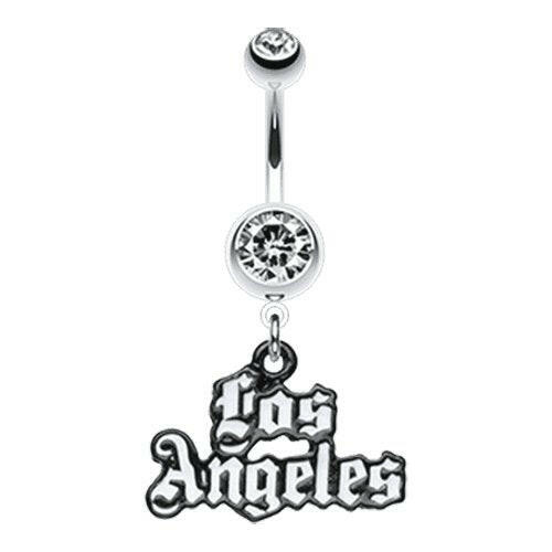 Los Angeles Insignia Belly Button Ring Navel Ring Impulse Piercings