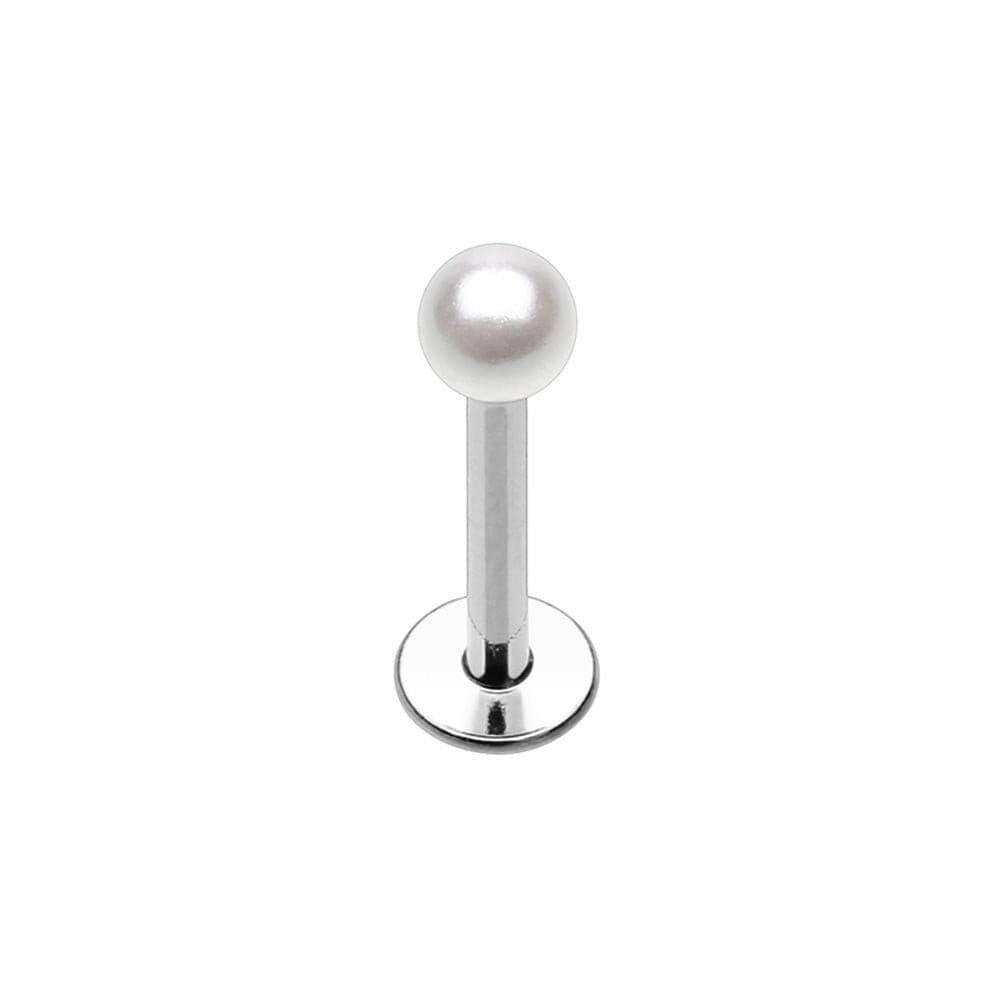 Luster Pearl Ball Steel Monroe Labret Labret Impulse Piercings