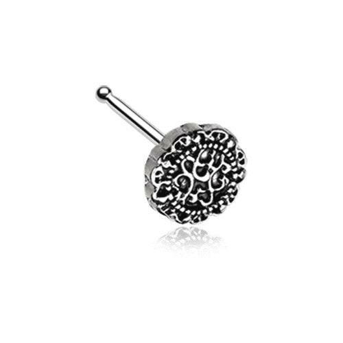 Mandela Filigree Icon Nose Stud Ring Nose Ring Impulse Piercings