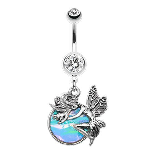 Opal Mystique Fairy Belly Button Ring Navel Ring Impulse Piercings