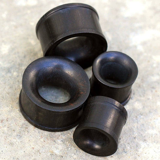 Organic Areng Wood Flesh Tunnel Plug — Sold as Pair