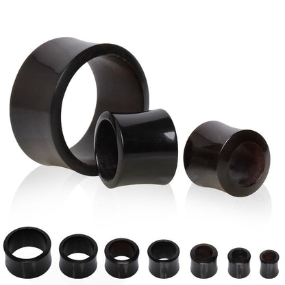 Organic Buffalo Horn Tunnel Plug — Sold as Pair
