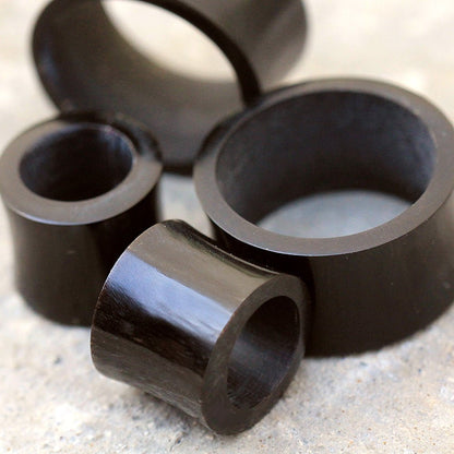 Organic Buffalo Horn Tunnel Plug — Sold as Pair