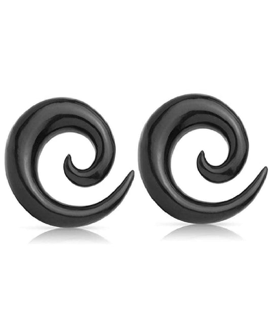 Organic Horn Buffalo Spiral Taper Tapers Impulse Piercings 6GA (4mm)