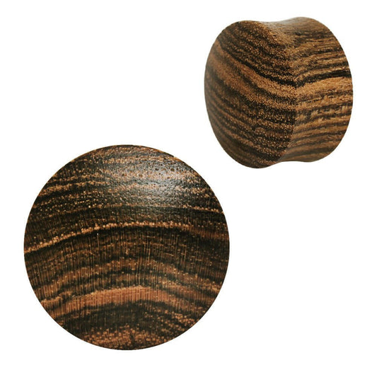 Organic Rosewood Saddle Plug Plugs Impulse Piercings 4 gauge (5mm)