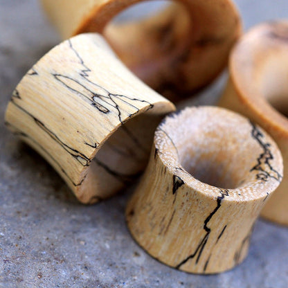 Organic Tamarind Wood Flesh Tunnel Plug — Sold as Pair