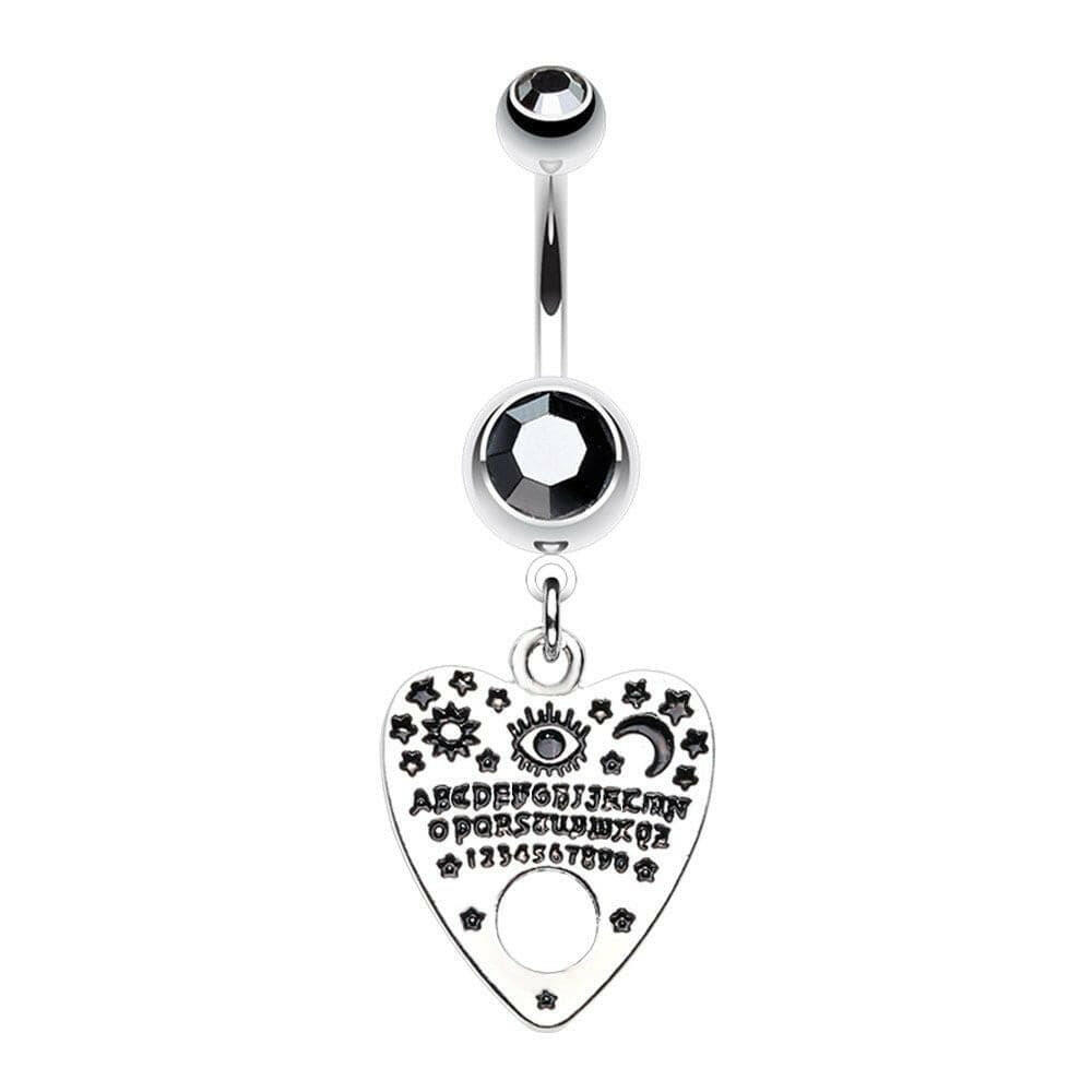 Quija Board Séance Belly Button Ring Navel Ring Impulse Piercings