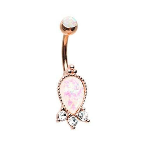 Rose Gold Her Eminence Belly Button Ring Navel Ring Impulse Piercings