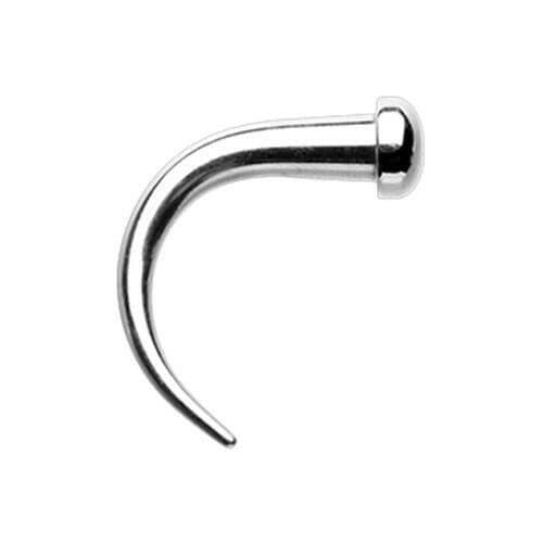 Round Nail Steel Ear Gauge Hanging Taper Tapers Impulse Piercings 12 GA (2mm)