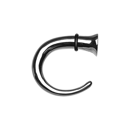 Round Nail Top Hook Steel Ear Gauge Hanging Taper Tapers Impulse Piercings 14 GA (1.6mm)