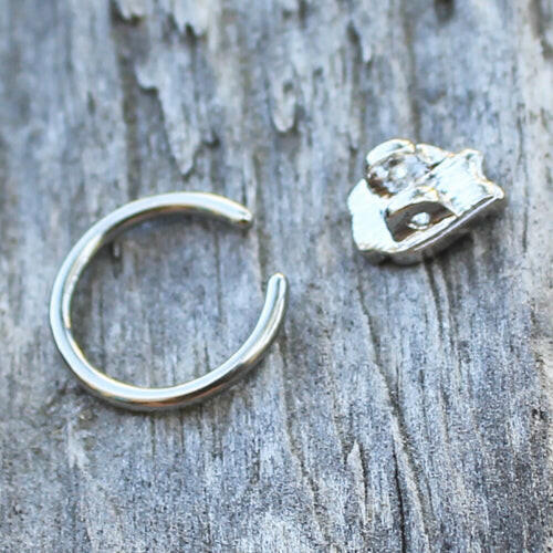 Panda Captive Bead Ring side profile