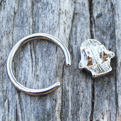 Stainless Penguin Snap-in Captive Bead Ring / Septum Ring Septum Ring Impulse Piercings