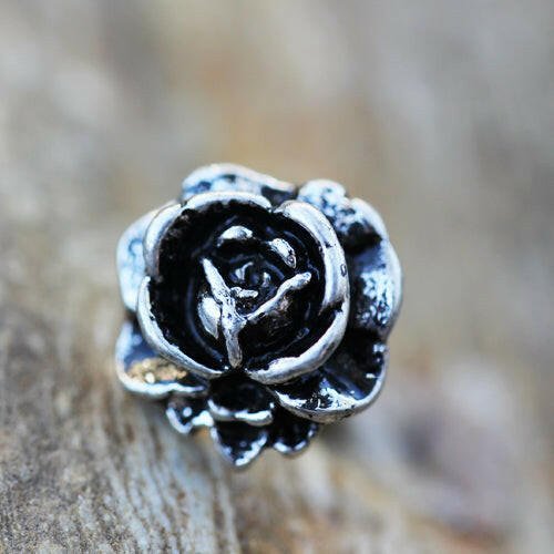 Stainless Steel Antique Rose Cartilage Earring Cartilage Earring Impulse Piercings