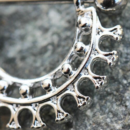 Stainless Steel Collar Nipple Shield Nipple Ring Impulse Piercings