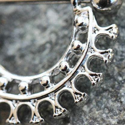 Stainless Steel Collar Nipple Shield Nipple Ring Impulse Piercings