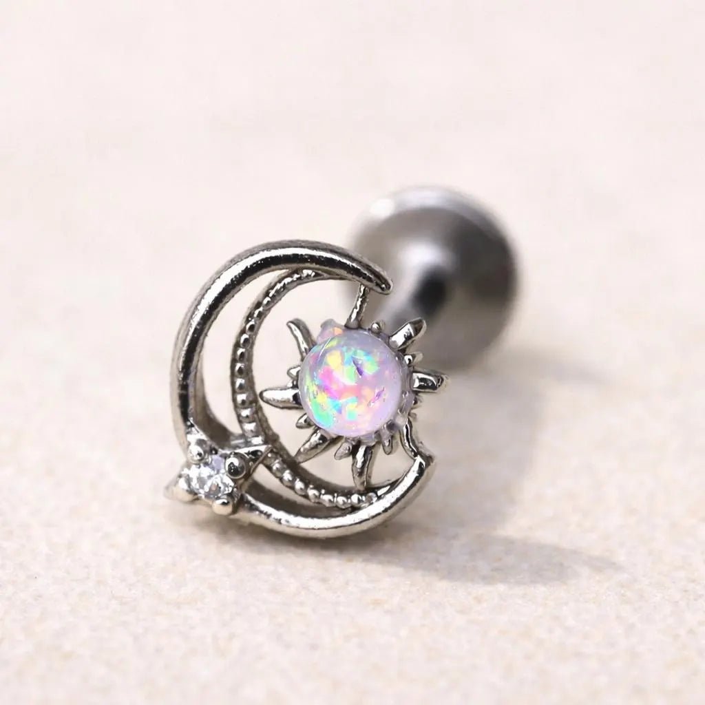 Stainless Steel Galaxy Labret Labret Skin Metals