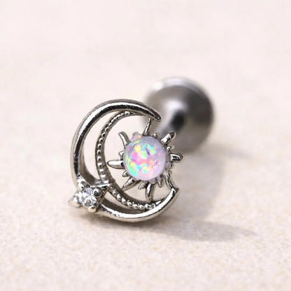 Stainless Steel Galaxy Labret Labret Skin Metals
