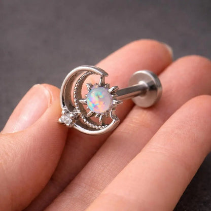 Stainless Steel Galaxy Labret Labret Skin Metals