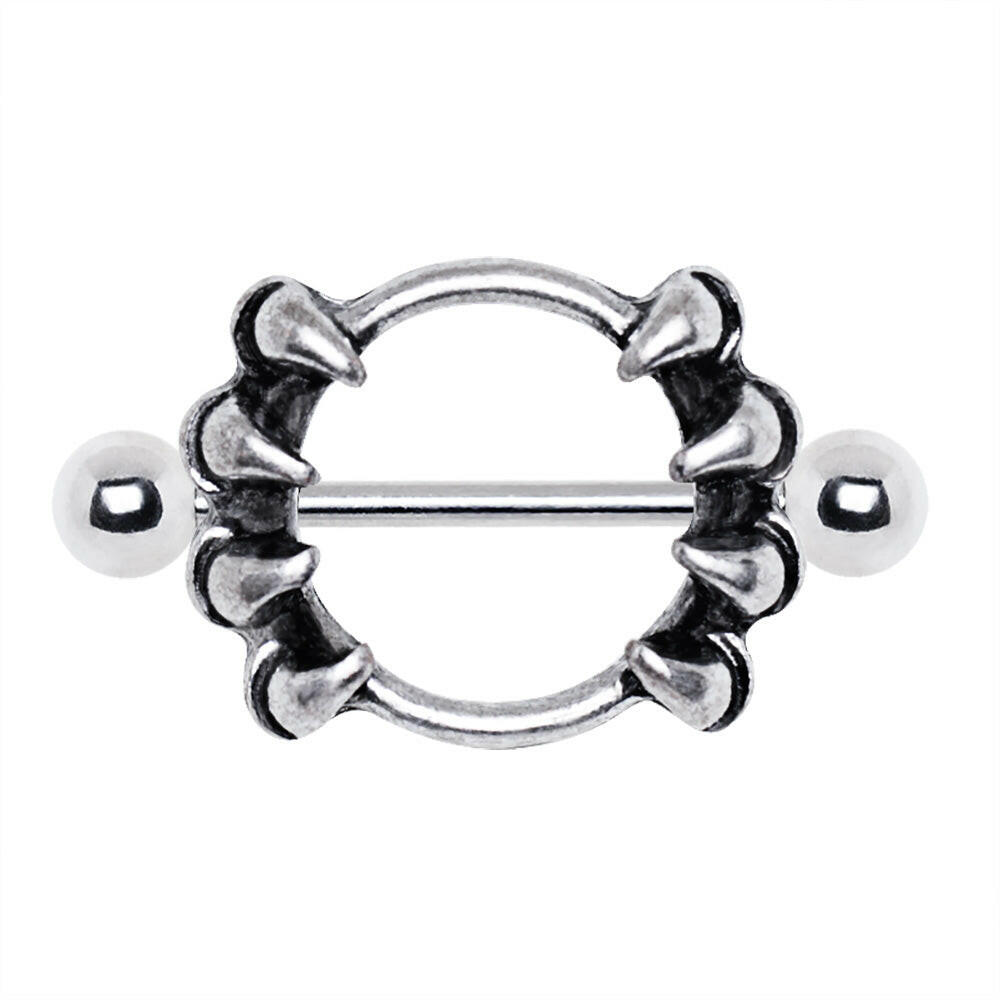 Stainless Steel Gothic Claw Nipple Jewelry Nipple Ring Impulse Piercings