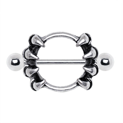 Stainless Steel Gothic Claw Nipple Jewelry