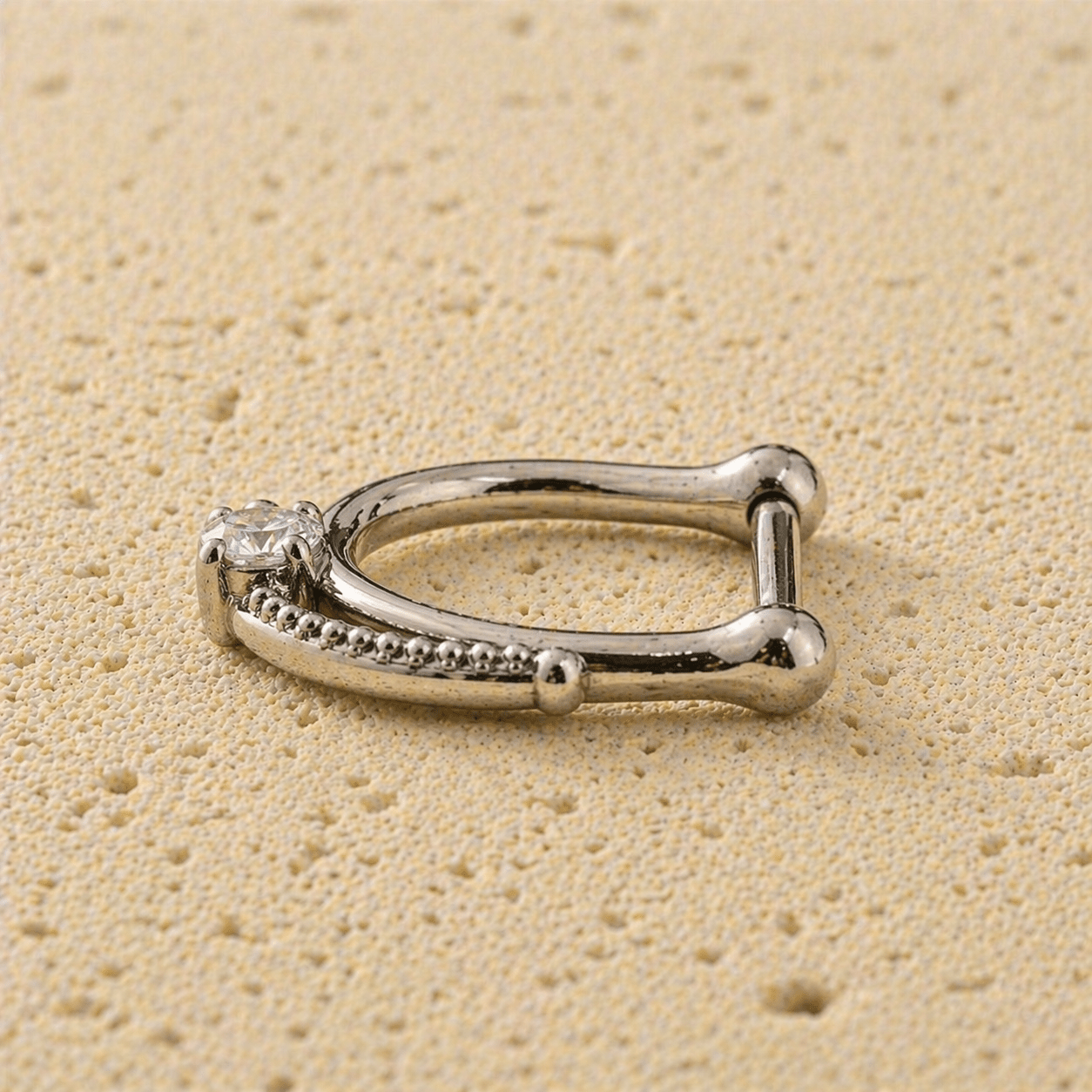 Stainless Steel Made For Royalty Royal Septum Clicker - Skin Metals