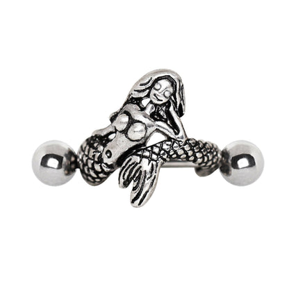 Stainless Steel Mermaid Cartilage Cuff Earring