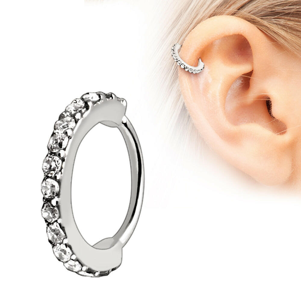 Stainless Steel Multi-Jeweled Annealed Seamless Ring Seamless Ring Impulse Piercings