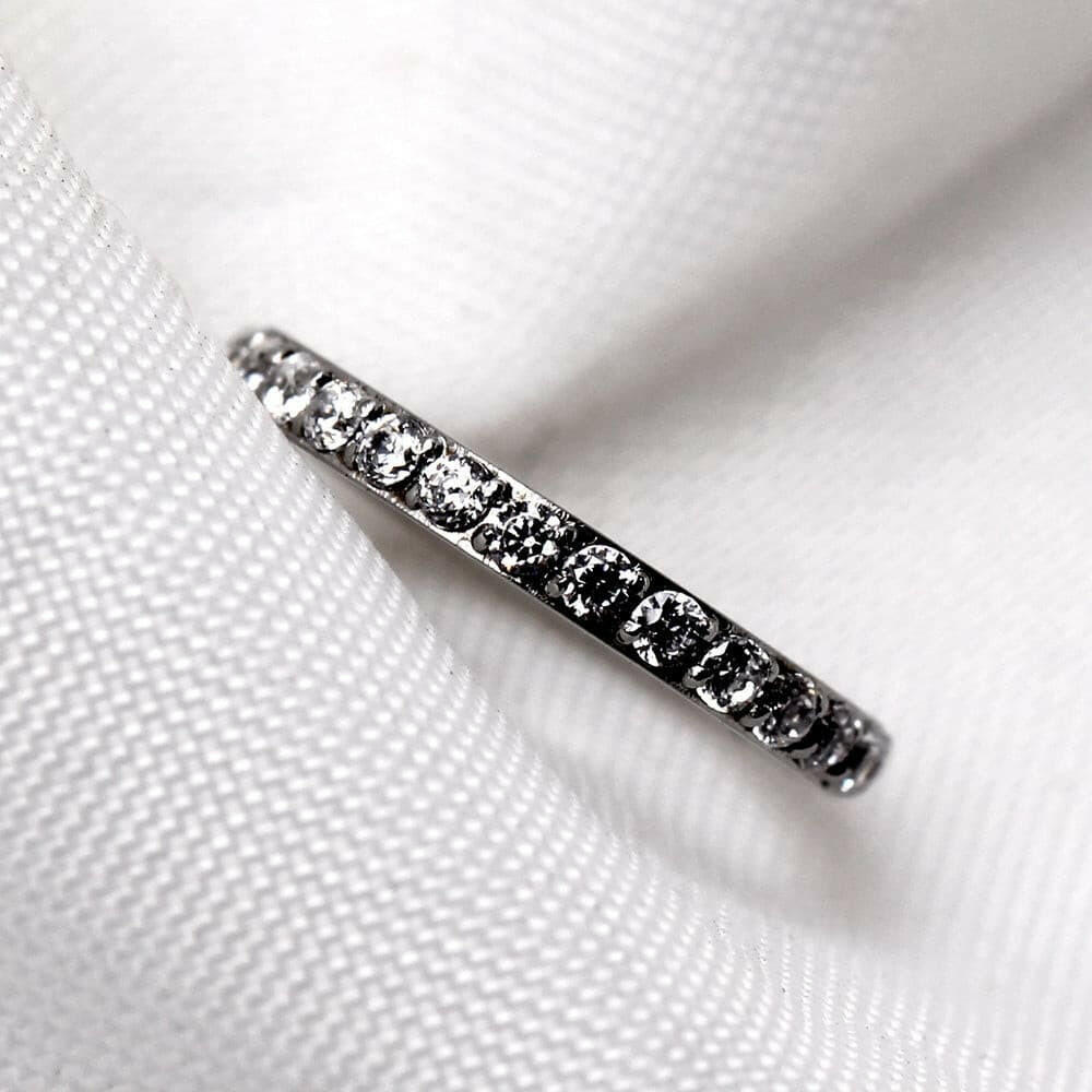 Stainless Steel Multi-Jeweled Seamless Clicker Ring Seamless Ring Impulse Piercings