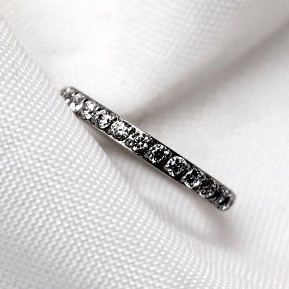 Stainless Steel Multi-Jeweled Seamless Clicker Ring Seamless Ring Impulse Piercings