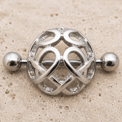 Ornate Dome Nipple Shield detail closeup