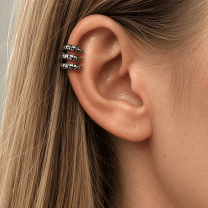 Stainless Steel Trident Triple� Claw Cartilage Earring - Skin Metals