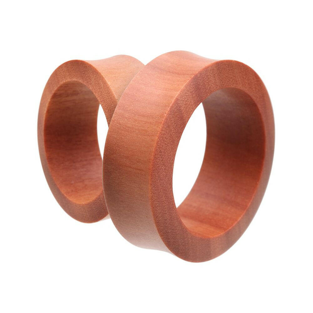 Supersize Sawo Wood Double Flared Eyelet Ear Gauge Plug Plugs Impulse Piercings 1-1/8" (29mm)