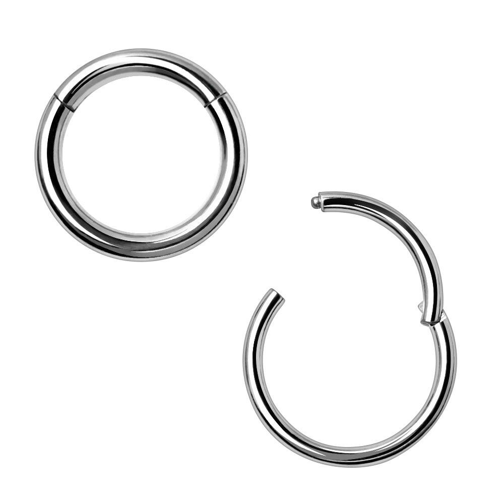 Surgical Steel Seamless Clicker Ring Septum Ring Impulse Piercings