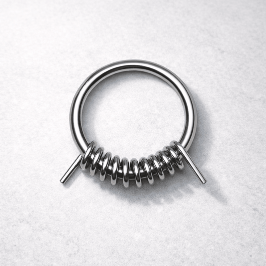 Surgical Steel Wire Circular Ring Captive Bead Skin Metals