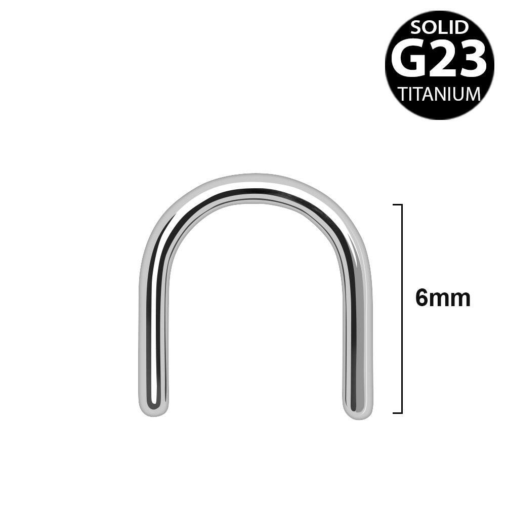 Titanium Septum Retainer Retainer Impulse Piercings 16GA