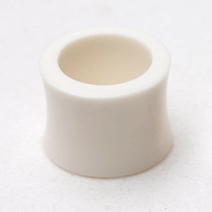 White Buffalo Bone Flesh Tunnel Plug Plugs Impulse Piercings